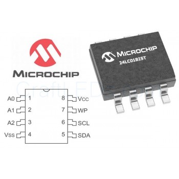 Microchip 24LC01BIST - 1K EEPROM