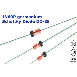 1N60P Germanium Schottky Diode DO-35