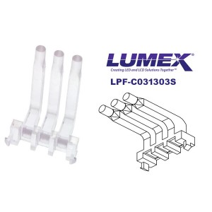 2.8mm 3-Position Light Pipes by LUMEX Opto.